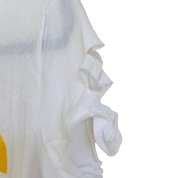 Wildfox x Coca-Cola Coke Stellar Graphic Distressed T-Shirt Sz S NWT - Picture 4 of 12